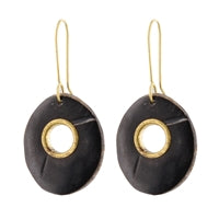 
            
                Load image into Gallery viewer, Tengara Earring with Eyelet-Oval
            
        