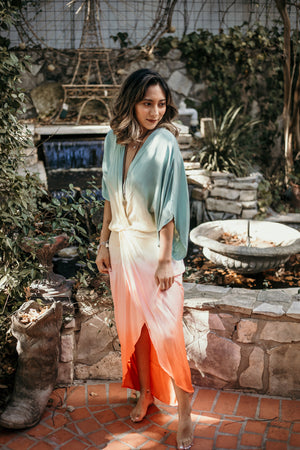 
            
                Load image into Gallery viewer, Siren Tropic Ombre Maxi by YFB
            
        