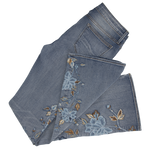 Isabel Flare Embroidered Jeans